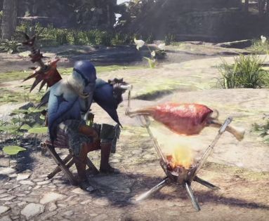 モンハンワールドの肉焼き器